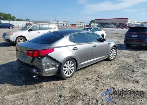 2015 Kia Optima Ex из США, поврежденный, VIN 5XXGN4A70FG367510